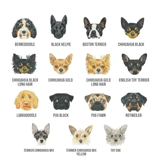 Hand Personalized Embroidered Towel your pet’s name dog, cat horses, any pet - Picture 11 of 17